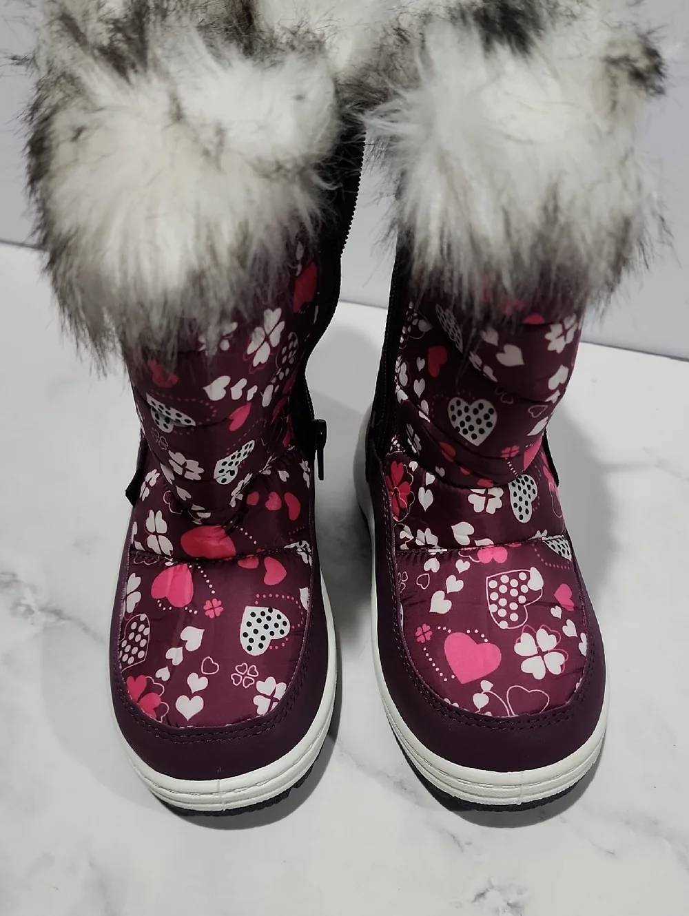 Adorababy Snow Mid Calf Winter Fur Boots